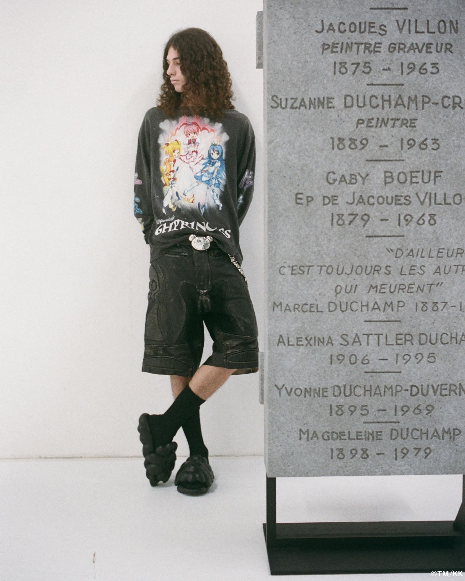 モノノケ・メイド L/S T-SHIRT_SUPERFLAT(MT-MK8-0000-008)BLACK☆6月27日(土)新作発売！