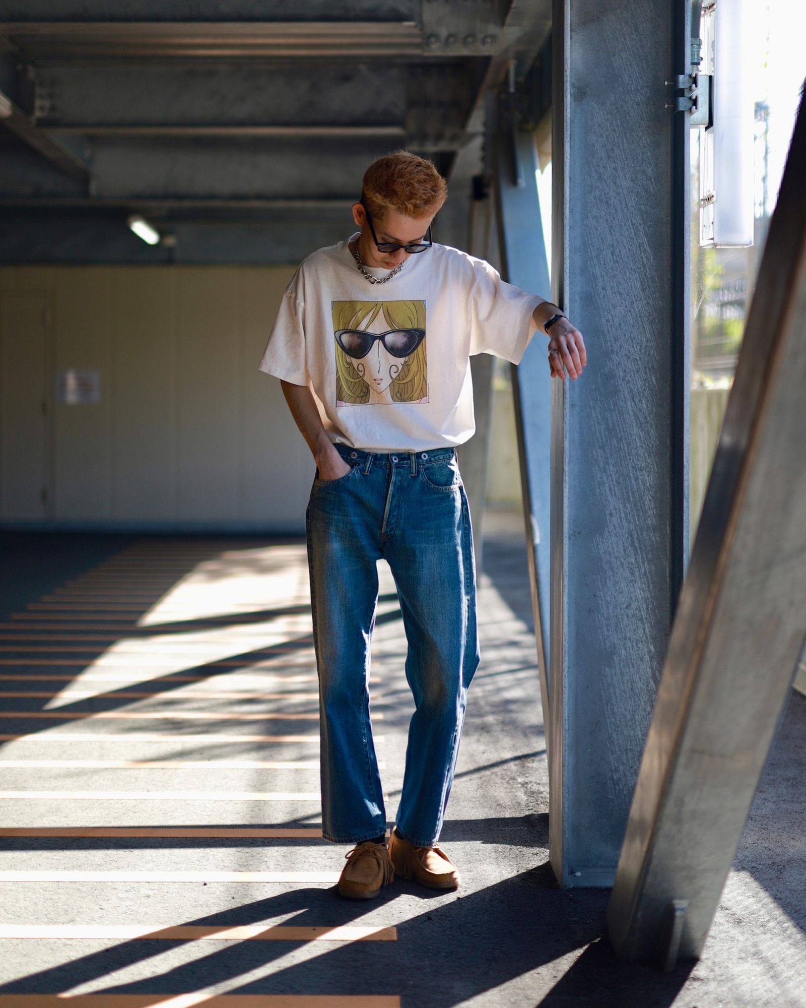 アプレッセ23SSデニム Washed Denim Pants E - デニム/ジーンズ