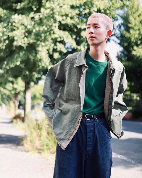 A.PRESSE アプレッセ 23AW Hunting Jacketスタイル