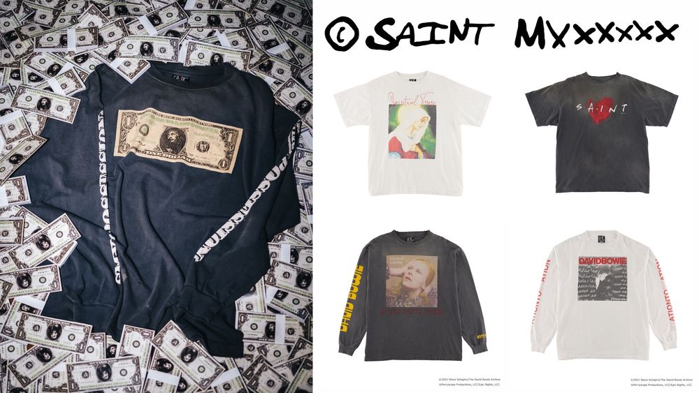 ©SAINT M×××××× 22AW 新作 8月11日(木)10:00発売！