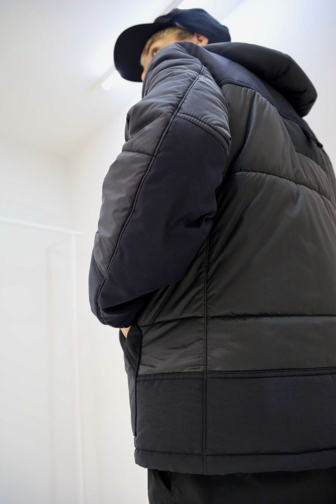 eYe JUNYA WATANABE MAN  THE NORTH FACE エステルタフタ他素材ミックスジャケット10月18日(土)新作発売！