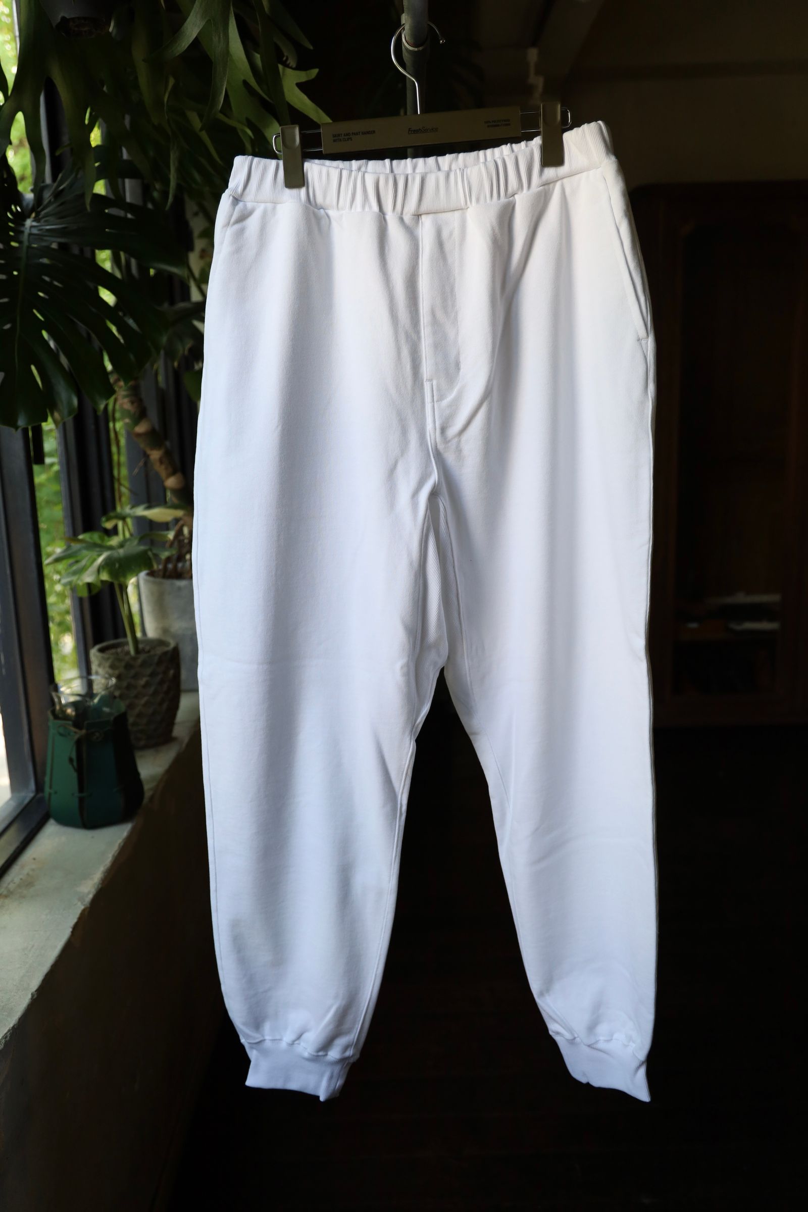 フレッシュサービス LIGHT OZ SWEAT JOGGERS (FSC251-70163B)WHITE
