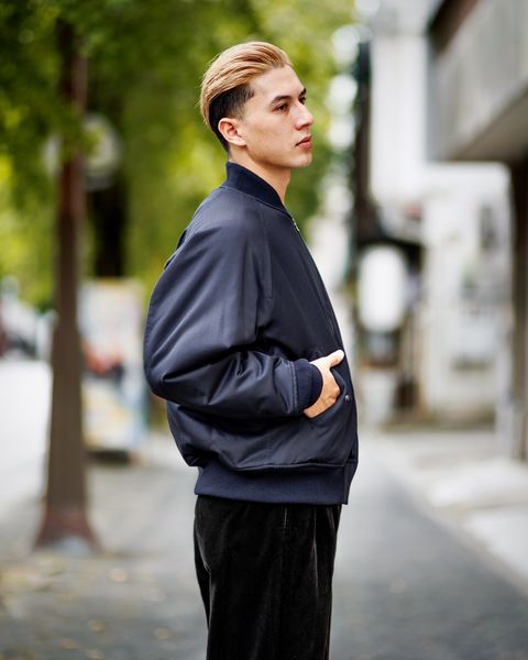 A.PRESSE Silk Padding Jacketスタイル 9月21日(土)新作発売！
