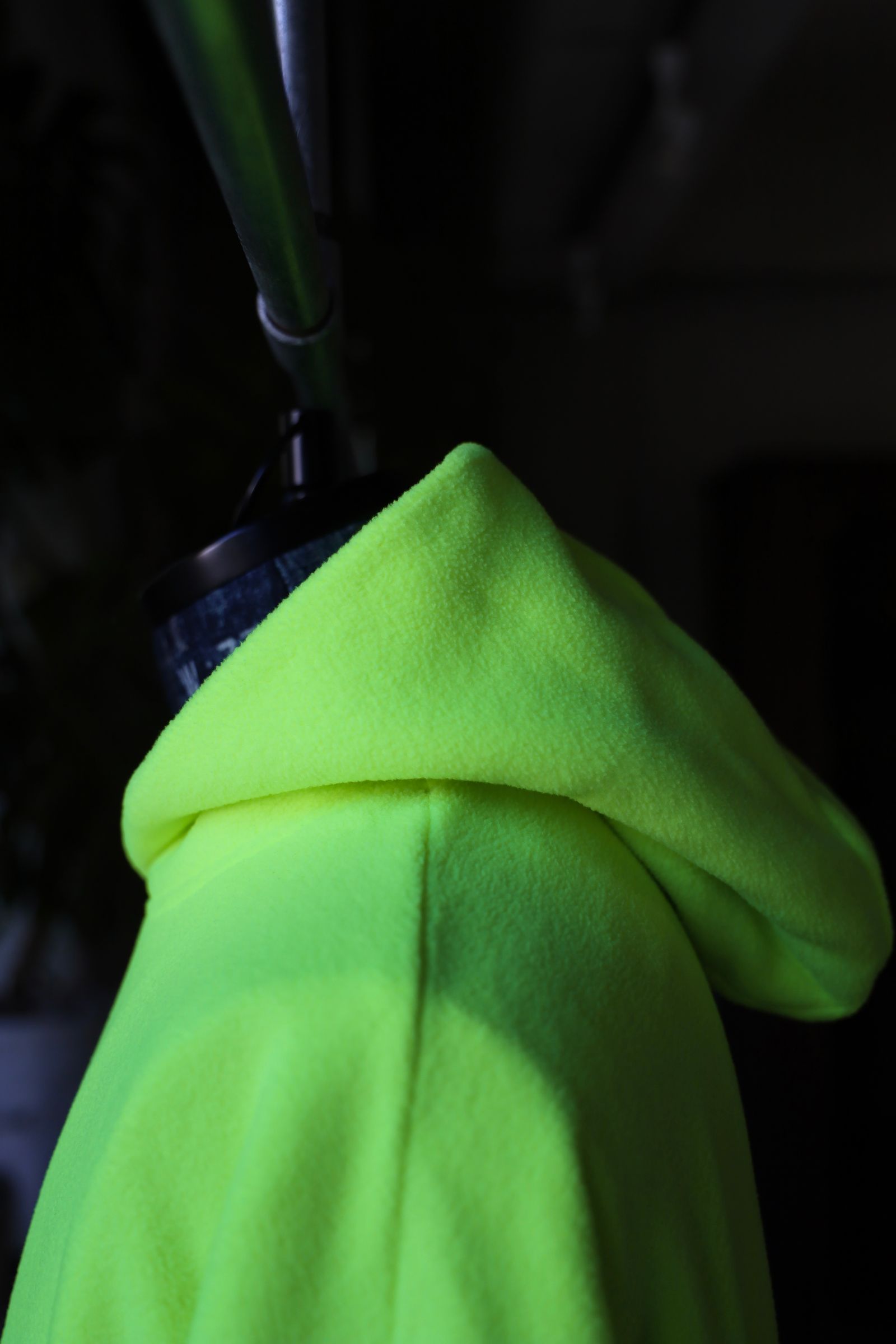 ReFresh!Service.  FLEECE SAUNA PONCHO(NEON YELLOW)★再販しました！