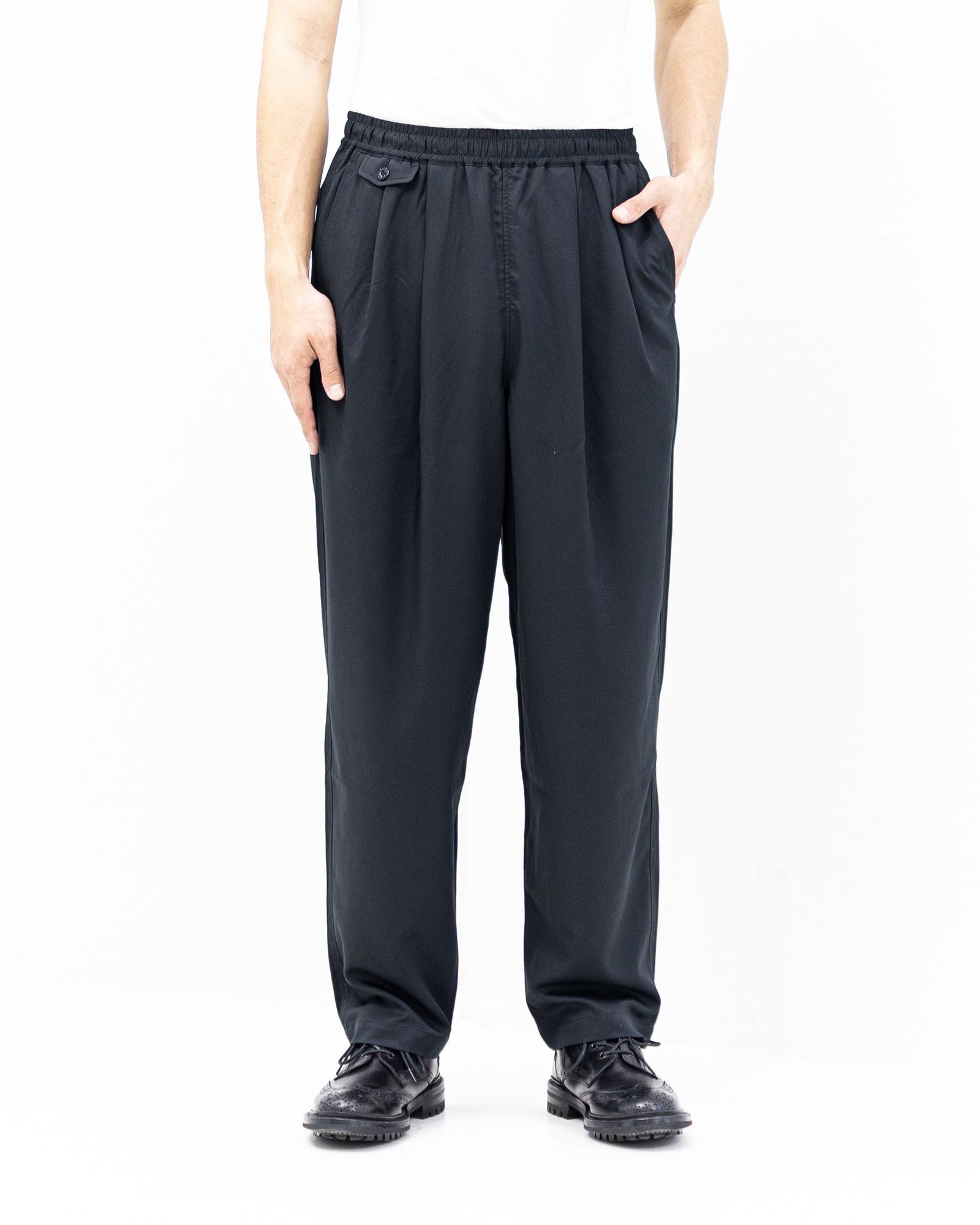 フレッシュサービス COOLFIBER TWO TUCK EASY PANTS (FSC261-40257)BLACK☆4月11日(土)発売！