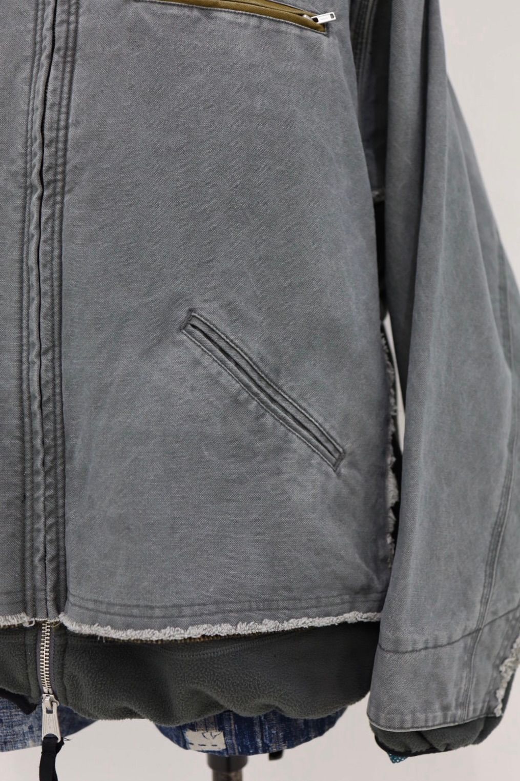 YOKE SPRING SUMMER 2026 Connected Work Jacket(YK26SS01195B)GRAY☆12月20日(土)発売！