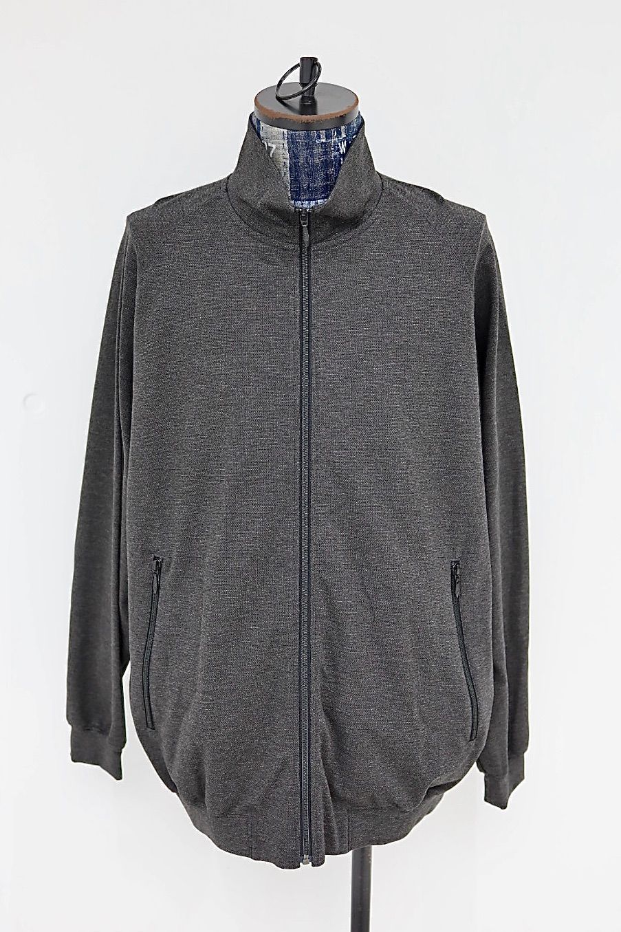 グラフペーパー 25AW SIDOGRAS Melange Ponte Track Blouson(GM254-30050)GRAY☆11月29日(土)発売！