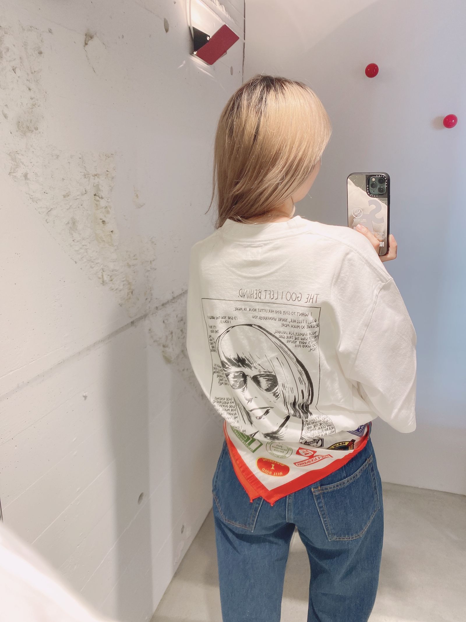 ブラームスルーツストック 新作Echo Print Tee STANDARD style.2024.4.13