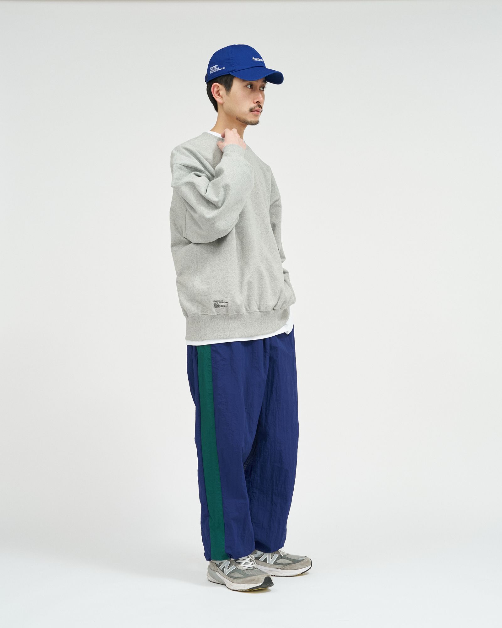 フレッシュサービス NYLON CANVAS SAILING PANTS (FSC261-40255)BLUE x GREEN★2月14日(土)発売