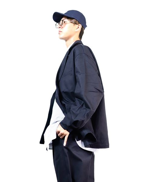 FreshService CORPORATE CHINO JACKET"NAVY"スタイル