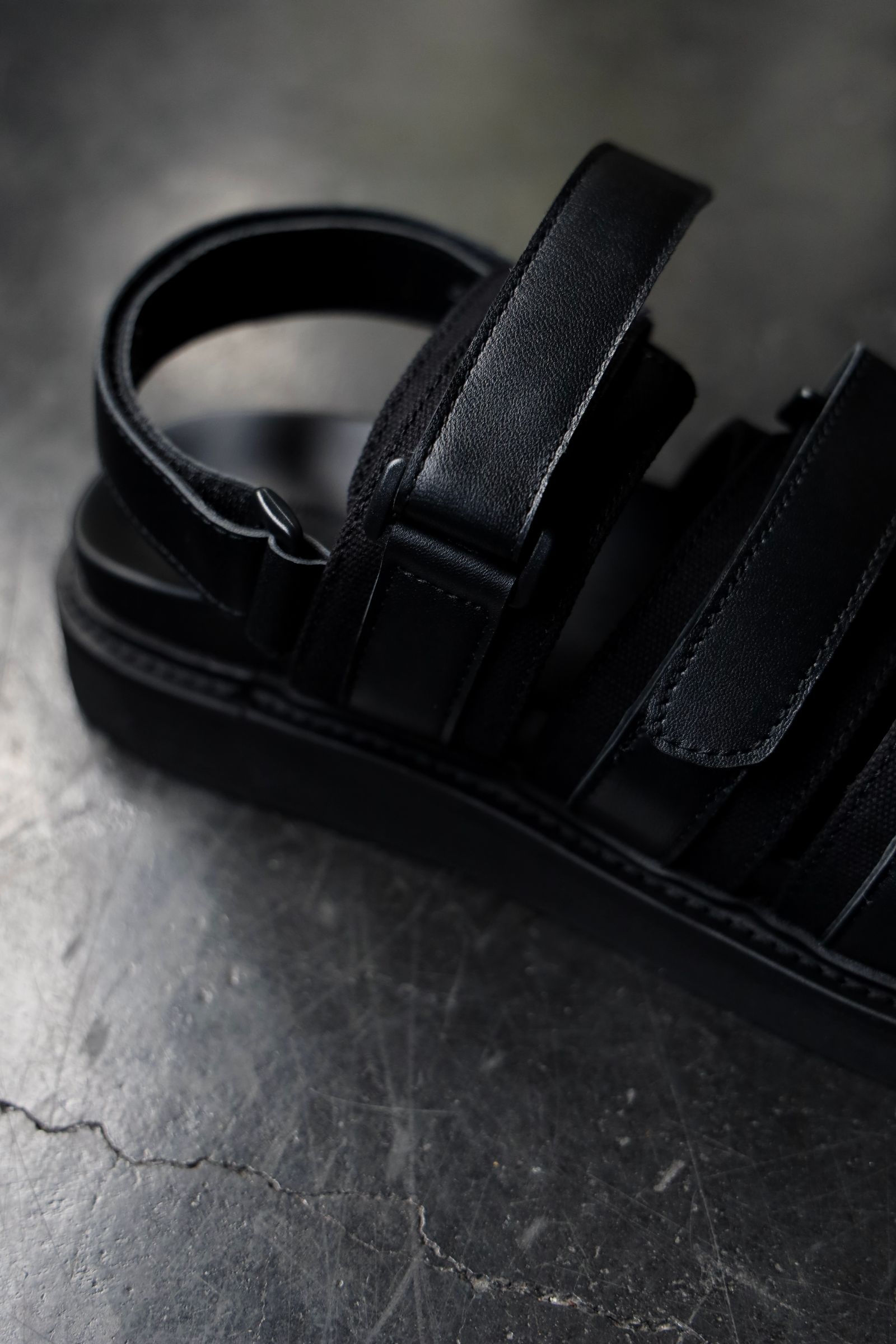 ヨウジヤマモト SHEEP/C CANVAS FOOTBED SANDAL(HP-E05-779)☆新作発売！