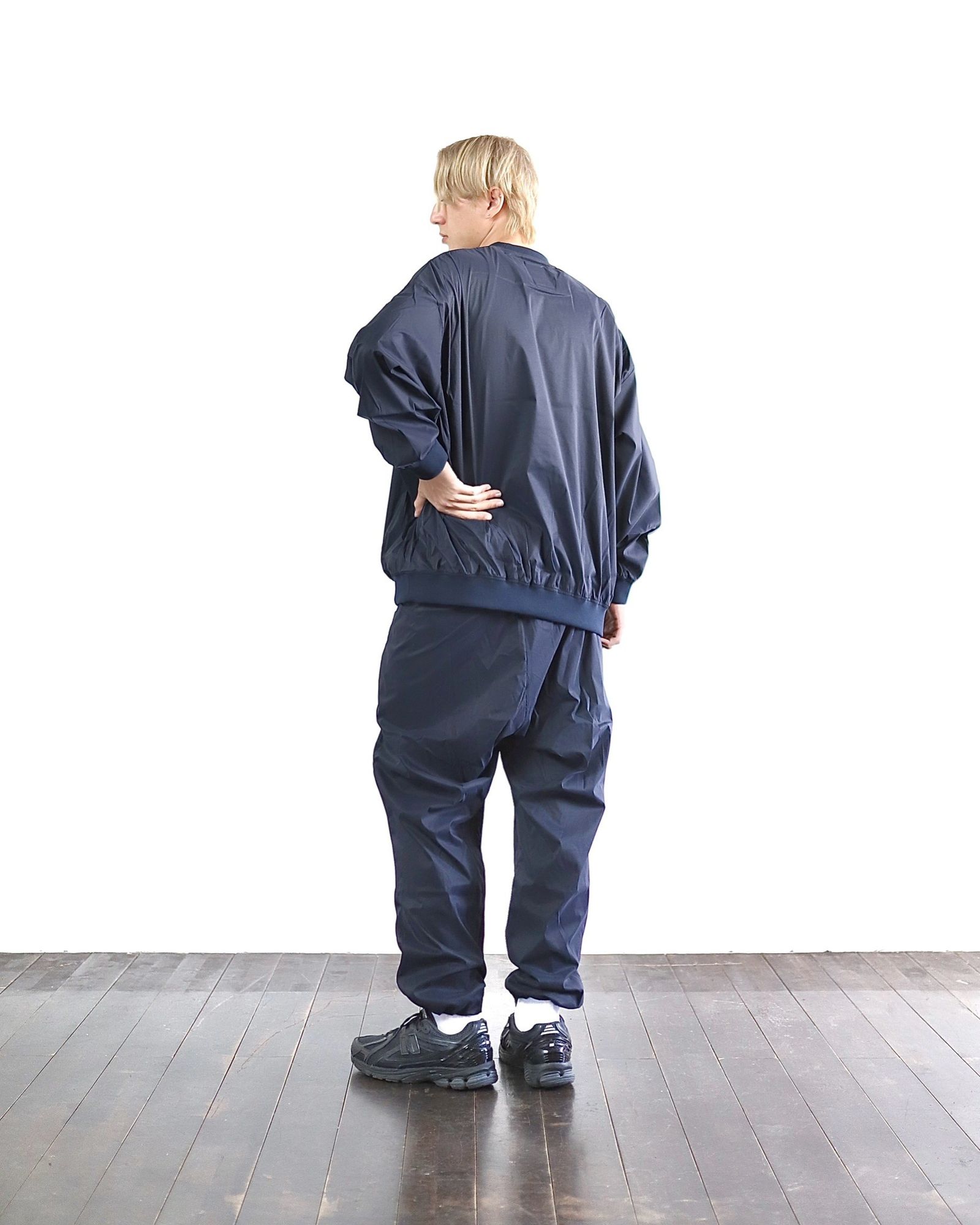 S.F.C-Stripes For Creative- 24SS NYLON CREW＆WIDE TAPERED EASY PANTS style  2024.3.16 | 4421 | mark