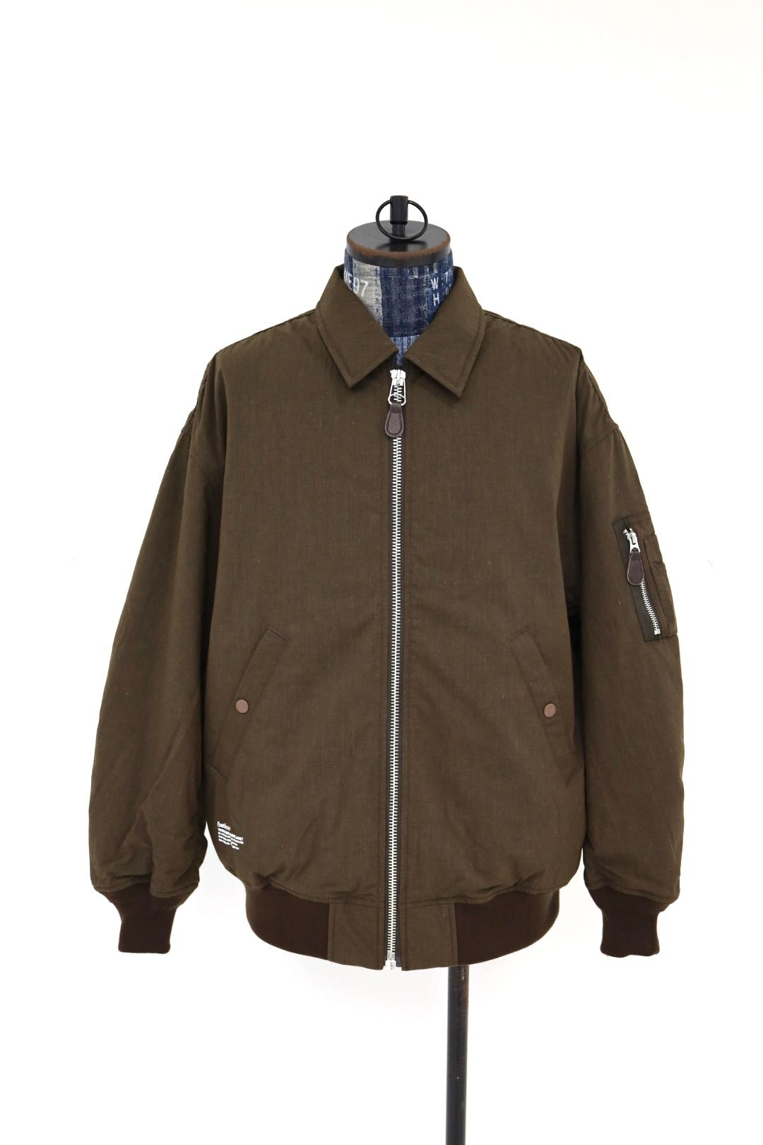 フレッシュサービス 26AW TACTICAL WOOL BOMBER JACKET(FSC263-30024)BROWN☆9月26日(土)新作発売！