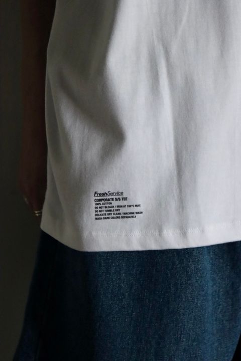 FreshService フレッシュサービス 新作AS ×FS CORPORATE S/S TEE"ASbFS"スタイル