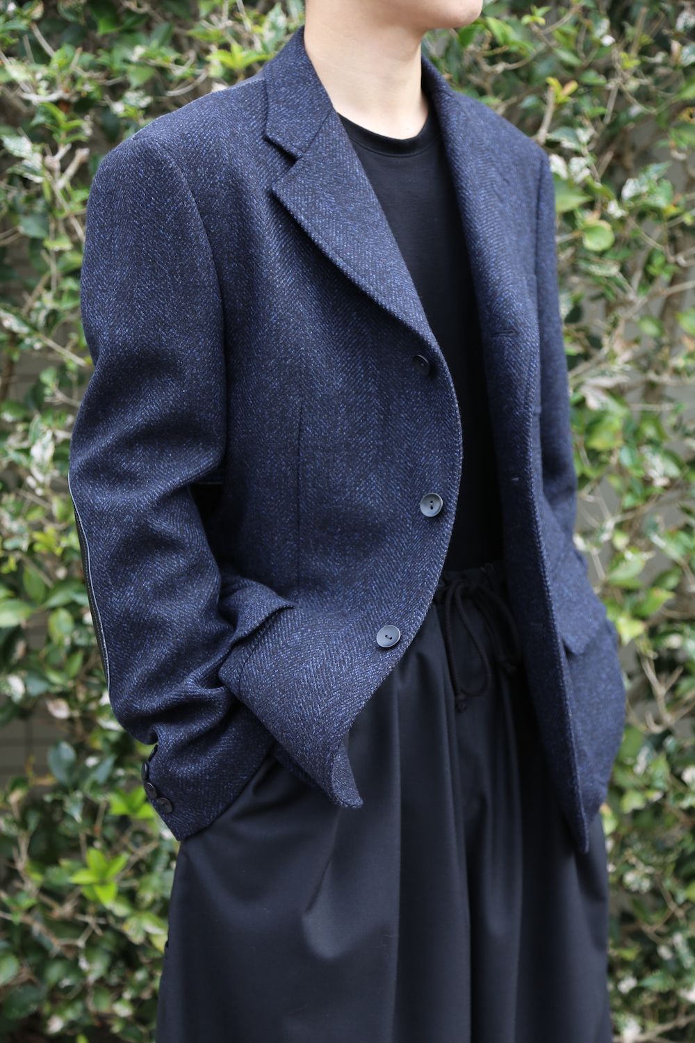 JUNYA WATANABE COMME des GARCONS MAN カシミヤツイード×綿デニム×綿ウィップコード style 2020.12.16.