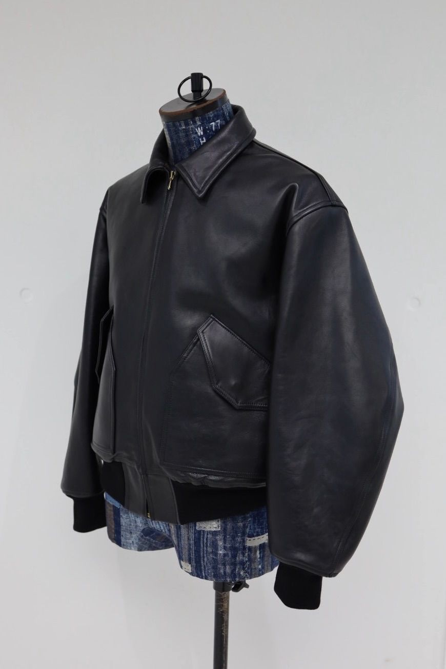 アプレッセ 2026 STYLE1  Leather CWU-45 Flight Jacket(26SAP-01-03)BLACK☆12月13日(土)発売！