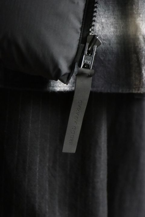 CANADA GOOSE カナダグース22AW EVERETT VEST BLACK LABELスタイル.2022.10.9.