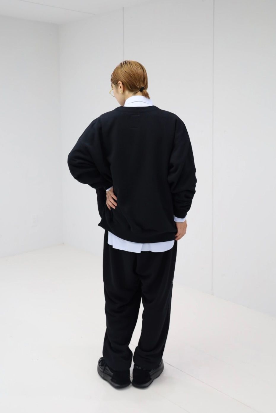 S.F.C 25FW エスエフシー TECH SWEAT CARDIGAN (SFCFW25CS02)Black