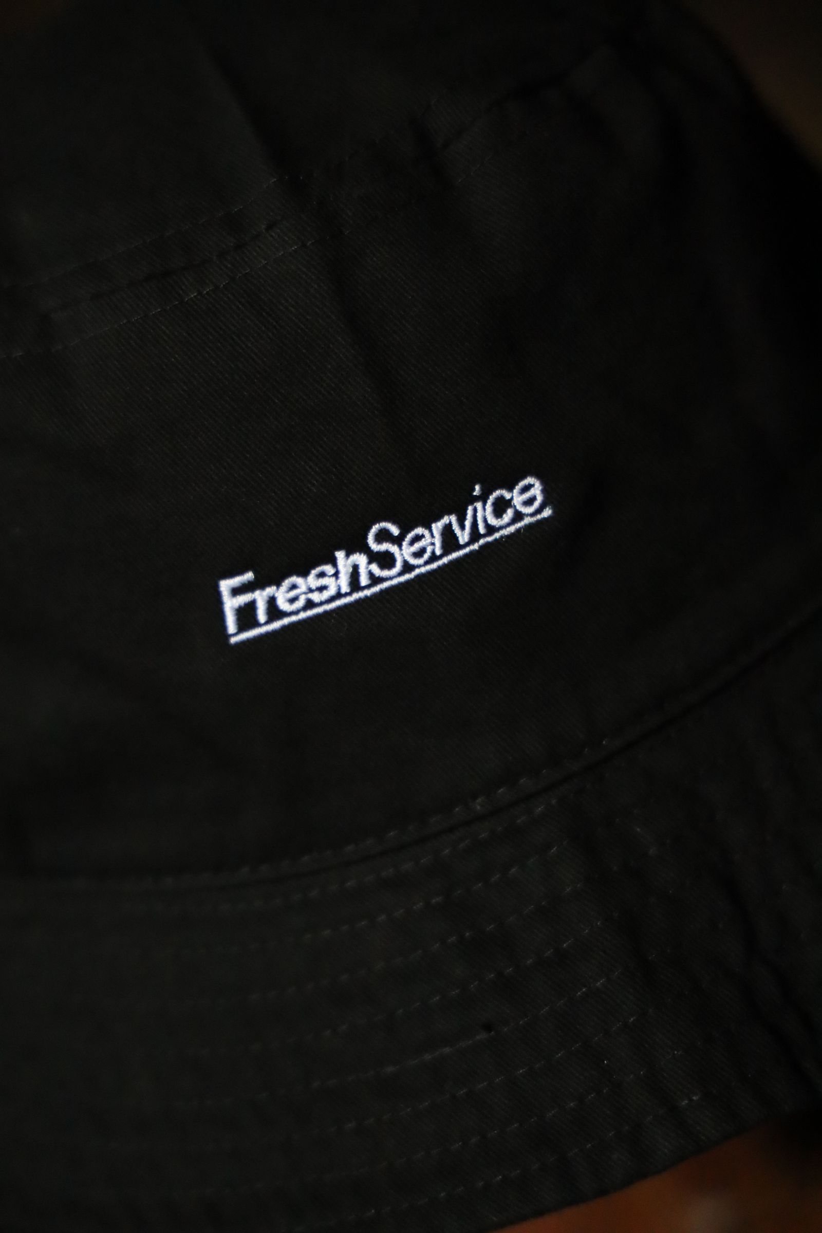 FreshService - フレッシュサービスCORPORATE BUCKET HAT(BLACK) | mark