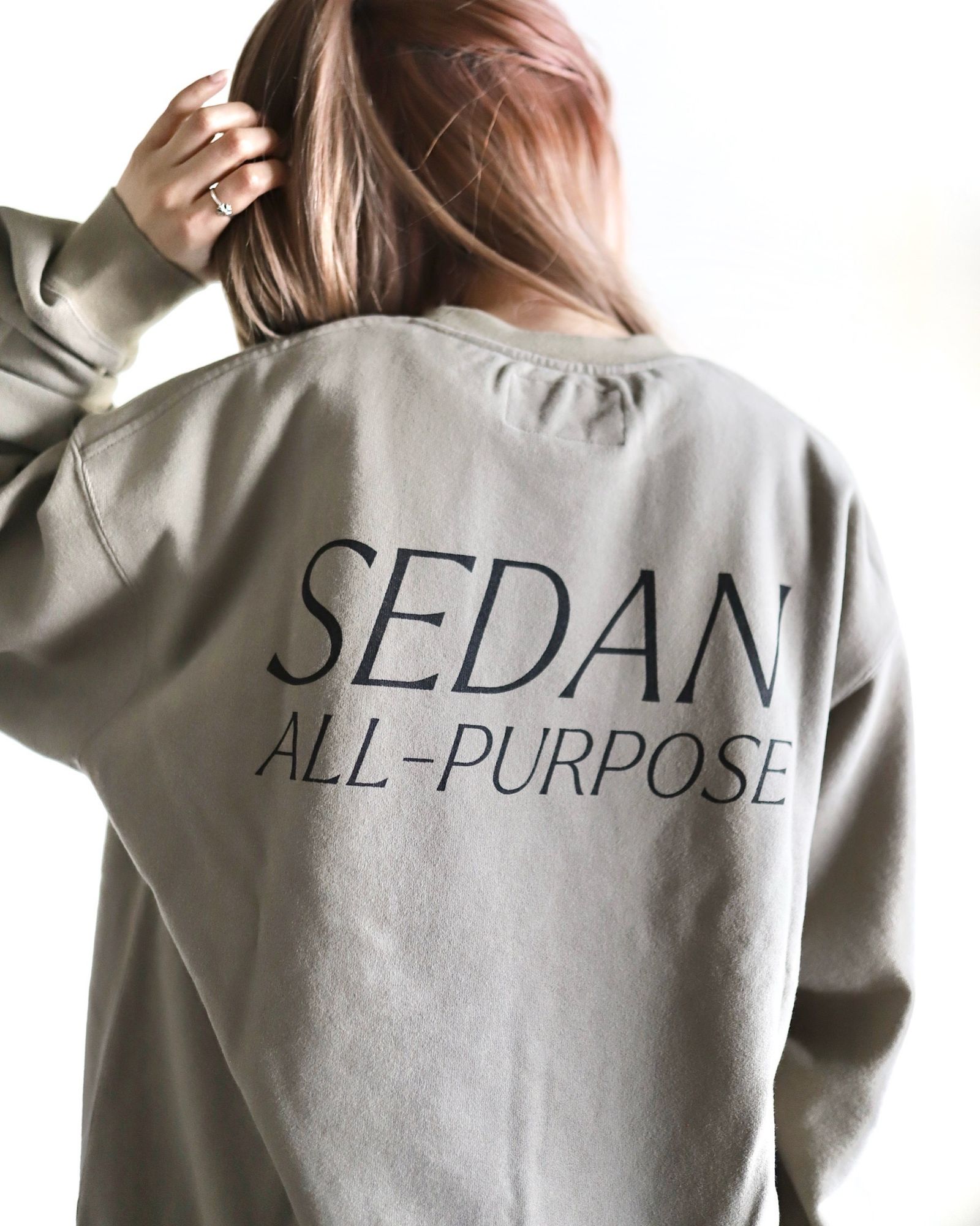 SEDAN ALL-PURPOSE SS24 新作OG Logo Sweatshirt style.2024.2.9