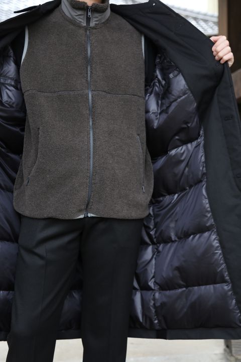 COMME DES GARCONS HOMME 新作CdGH綿ナイロンウェザーコート style.2020.11.23.
