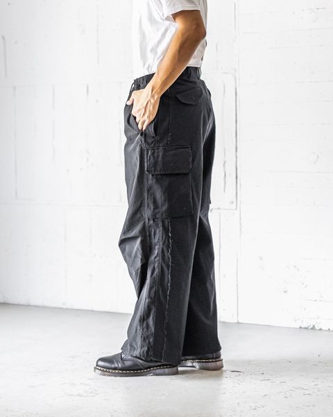 ヨーク 25FW CONNECTED MILITARY PANTS(YK25FW01024P)BLACK☆9月6日(土)発売！