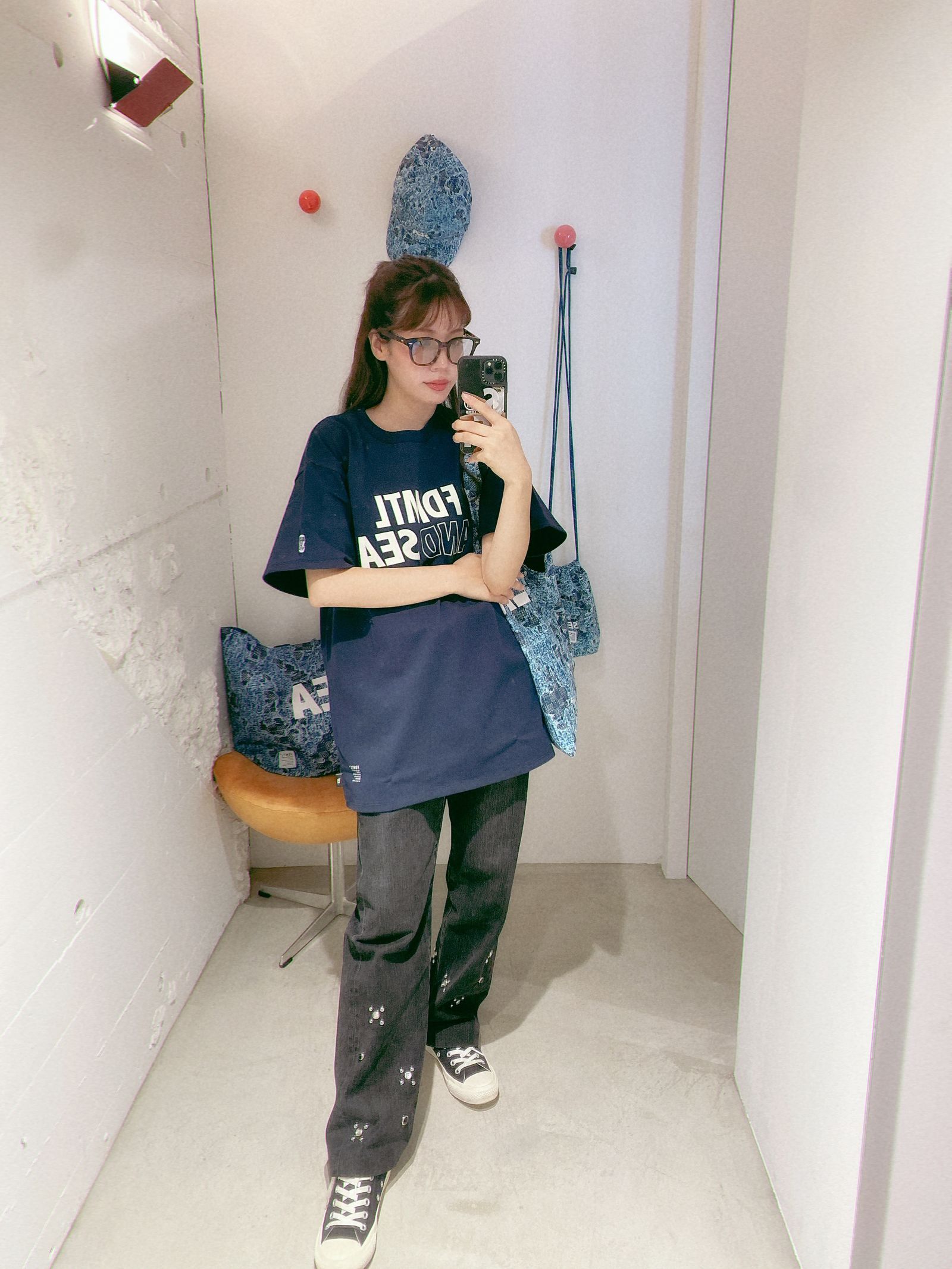 FDMTL × WIND AND SEA コラボレーション"LOGO TEE"style.2024,10.4