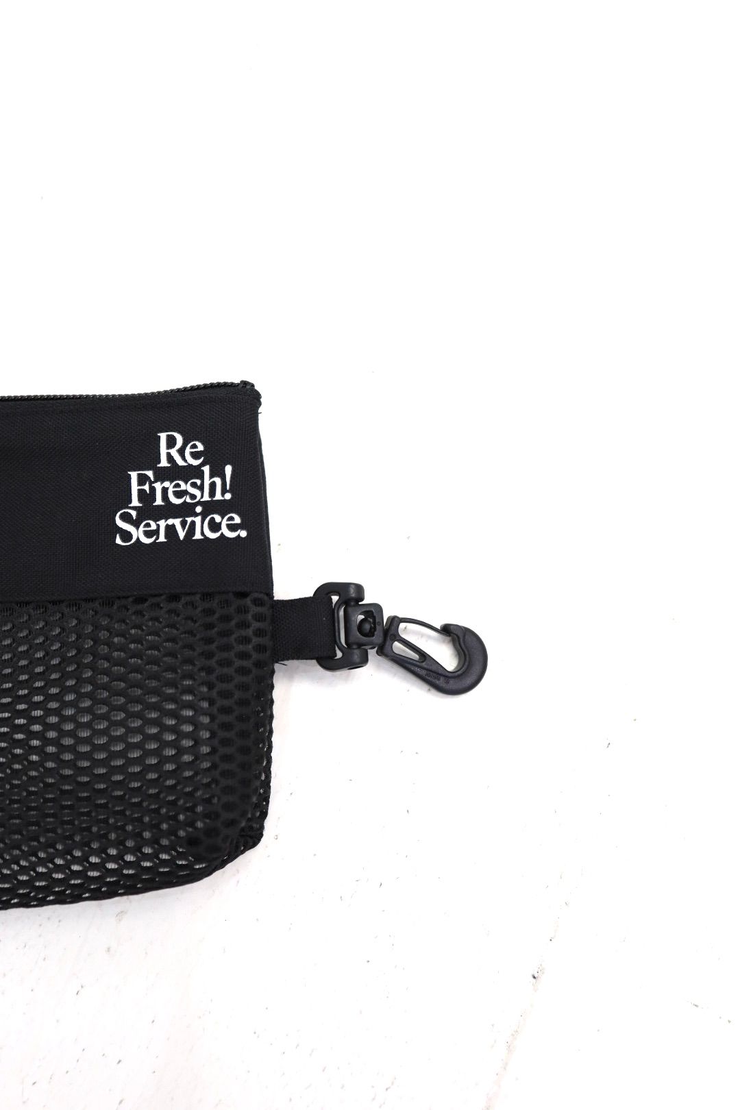 ReFresh!Service. MESH UTILITY POUCH(FSR261-90278)BLACK☆3月28日(土)発売！