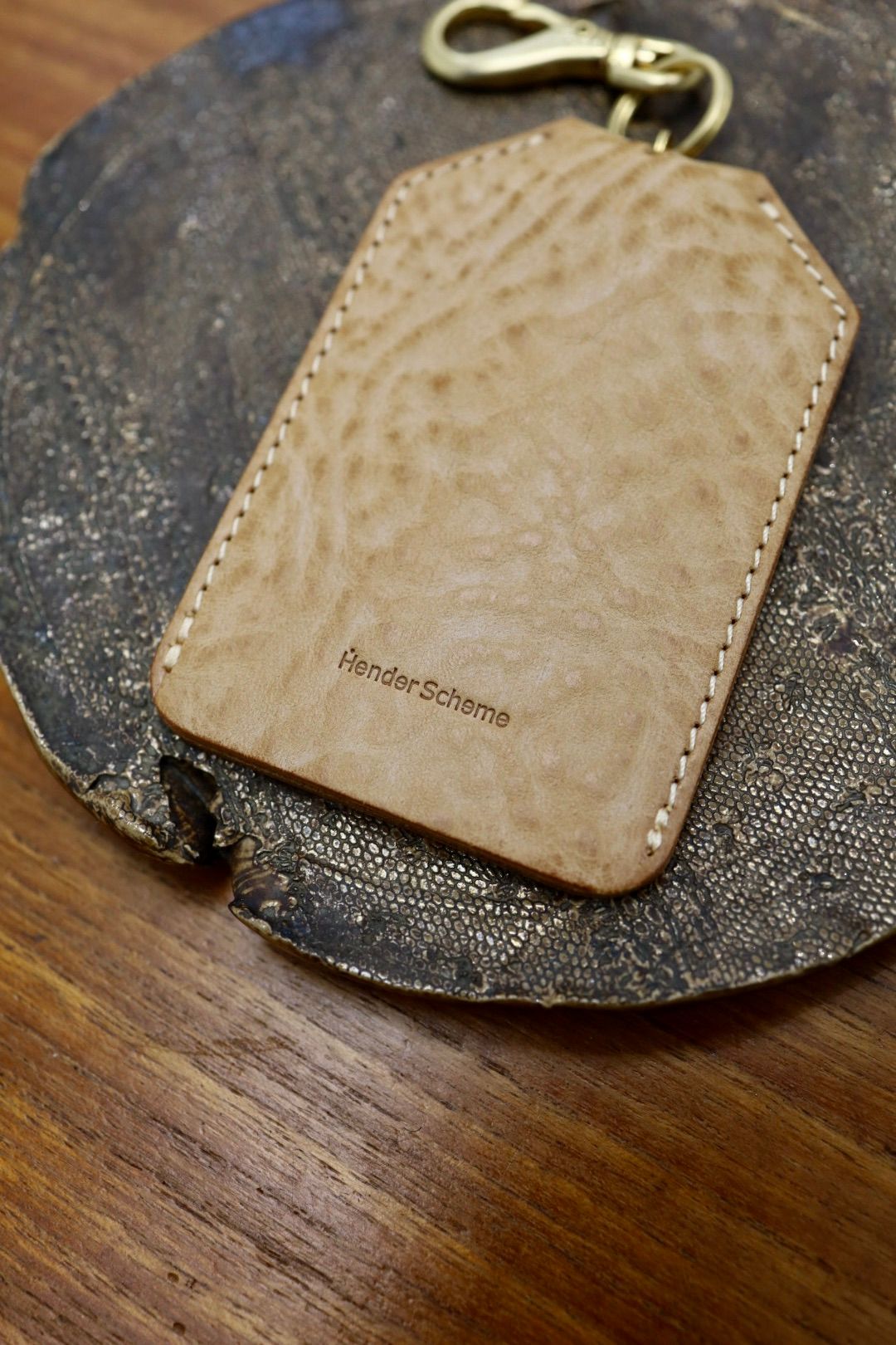 エンダースキーマ 26ws キーホルダー cord reel chain(yv-c-crc)natural☆1月10日(土)発売！