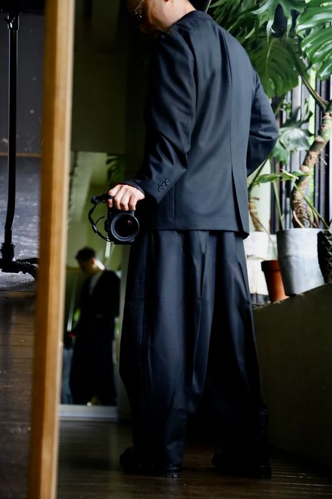 COMME des GARCONS HOMME ウールサージ2Bジャケットスタイル2024.8.15.