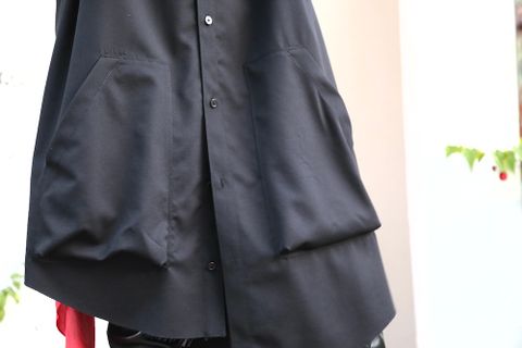 sulvam Gabardine classic shirt Mix style.2020.8.31.