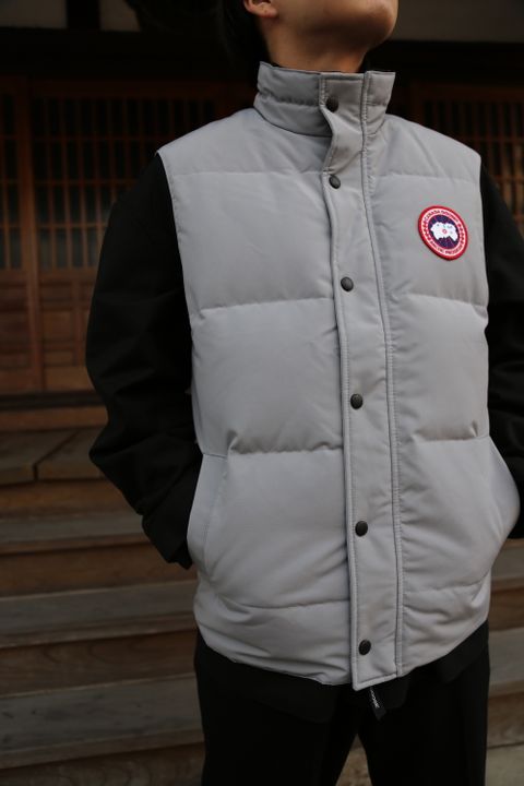 CANADA GOOSE GARSON VEST"Gray" style 2020.12.23.