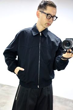 COMME des GARCONS HOMME 26SS ヨークブルゾンスタイル
