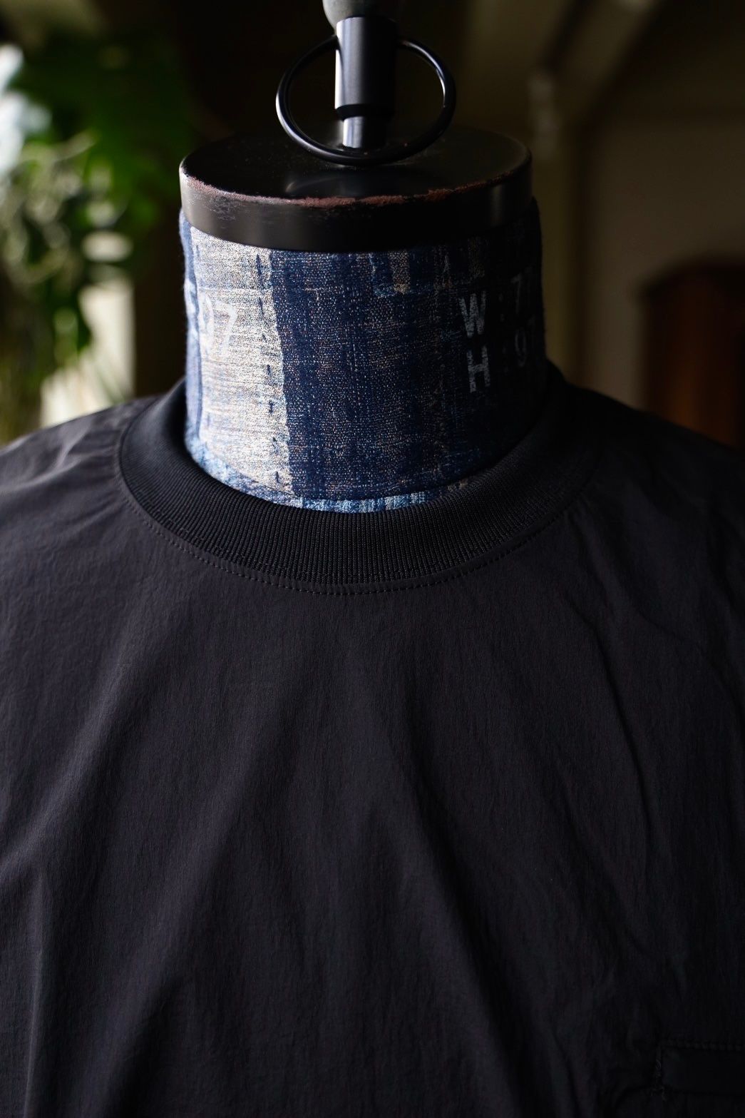 S.F.C 25SS エスエフシー TECH POCKET NYLON LS TEE(SFCSS25S06)Black
