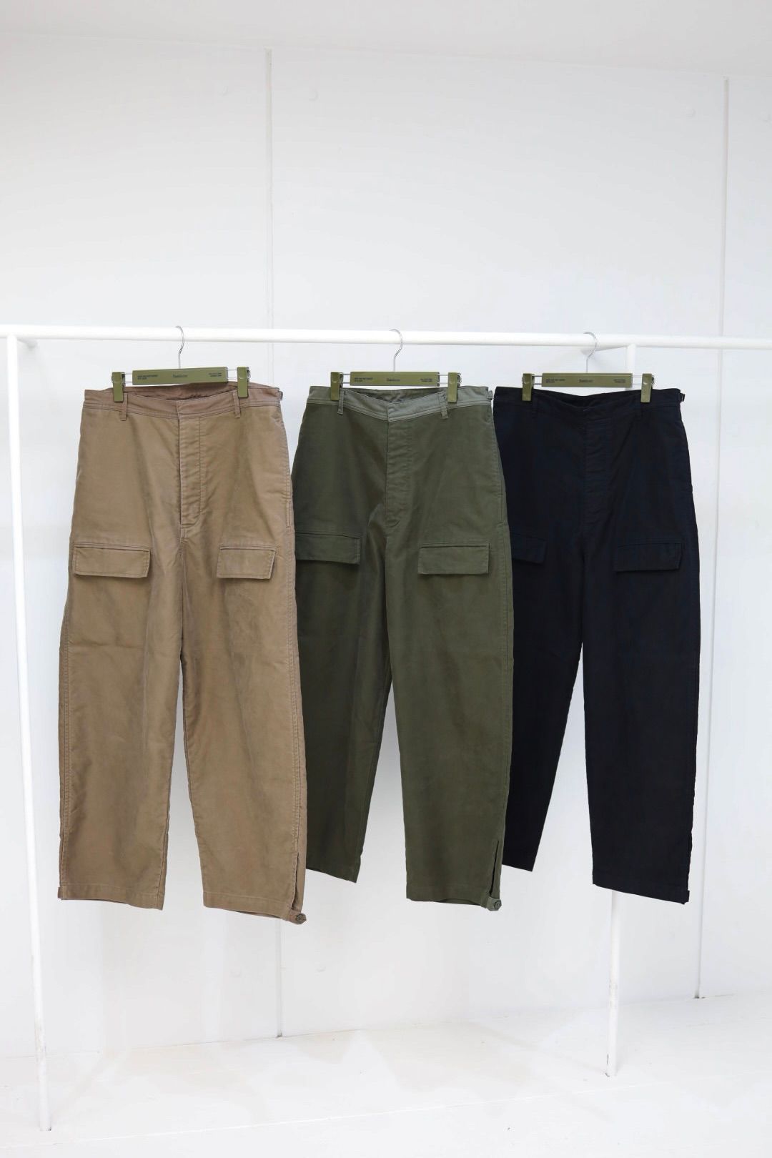 フレッシュサービス MOLESKIN TANKERS PANTS(FSC261-40217)BLACK★2月21日(土)発売