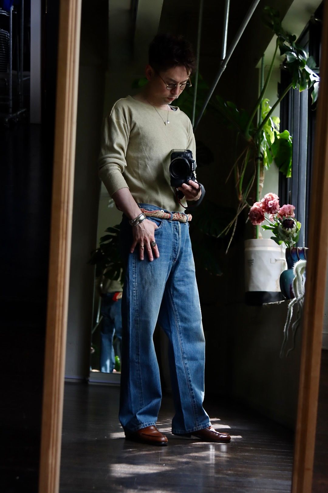 23AW A.PRESSE No.2 Washed Denim Pants 32 | yoshi-sushi.ca