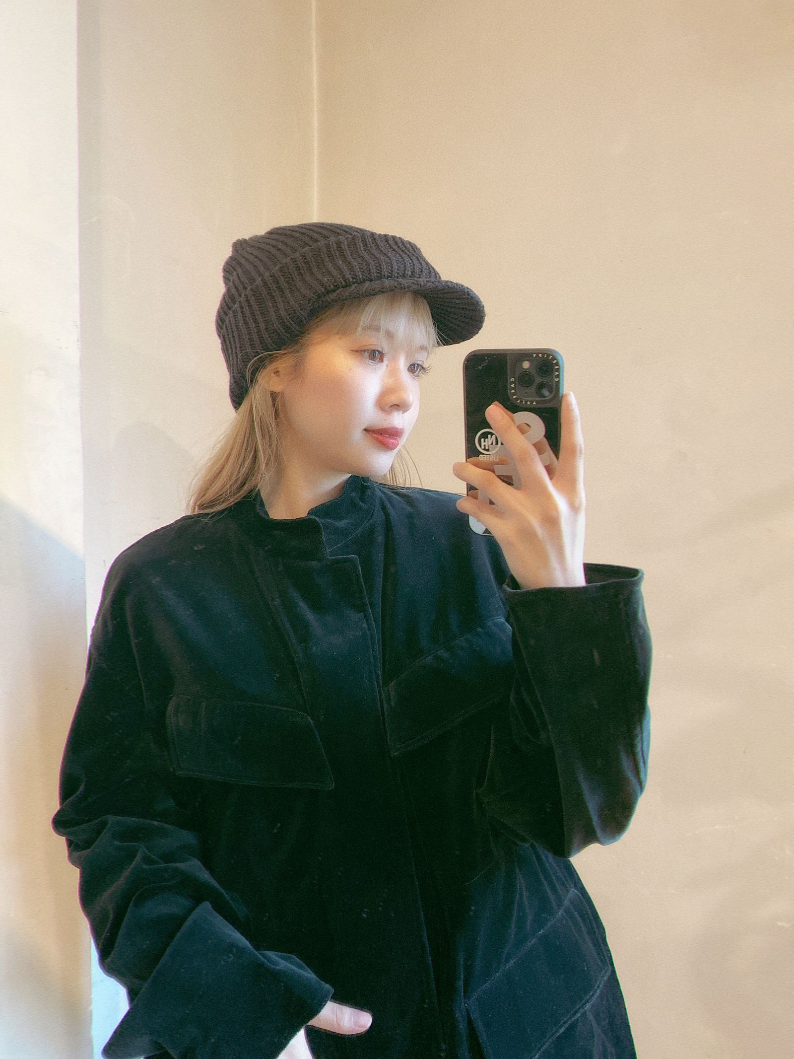 blurhms 23FW Velvetセットアップスタイル.2023.11.11