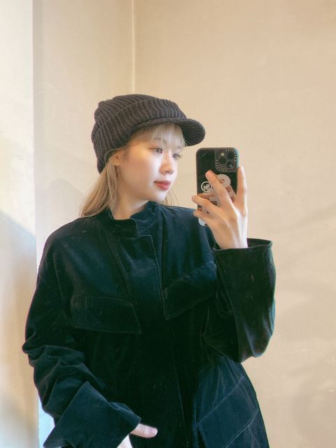 blurhms 23FW Velvetセットアップスタイル.2023.11.11