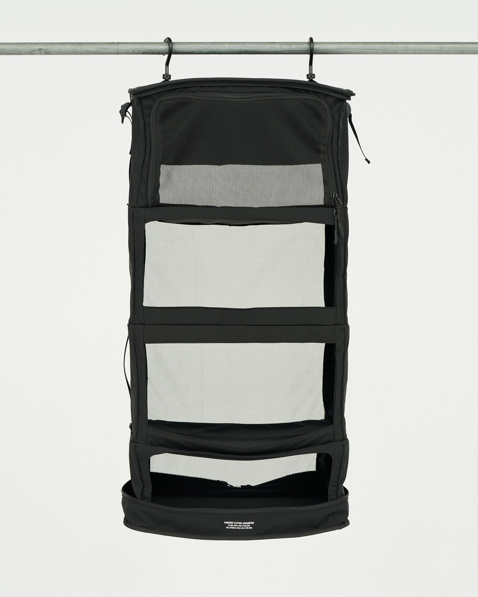 フレッシュサービス HANGING CLOTHES ORGANIZER(FSP253-90068)BLACK
