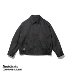フレッシュサービス CORPORATE BLOUSON (BLACK)
