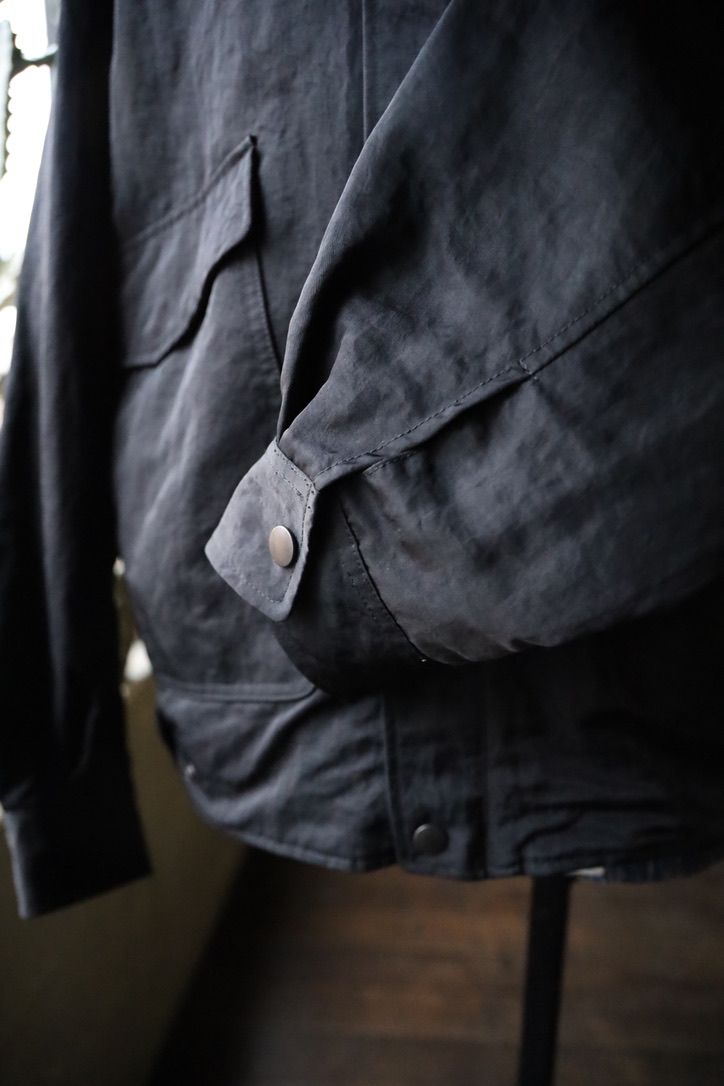 ヨーク25SS NYLON BOMBER JACKET(YK25SS0909B)BLACK☆1月18日(土)発売！