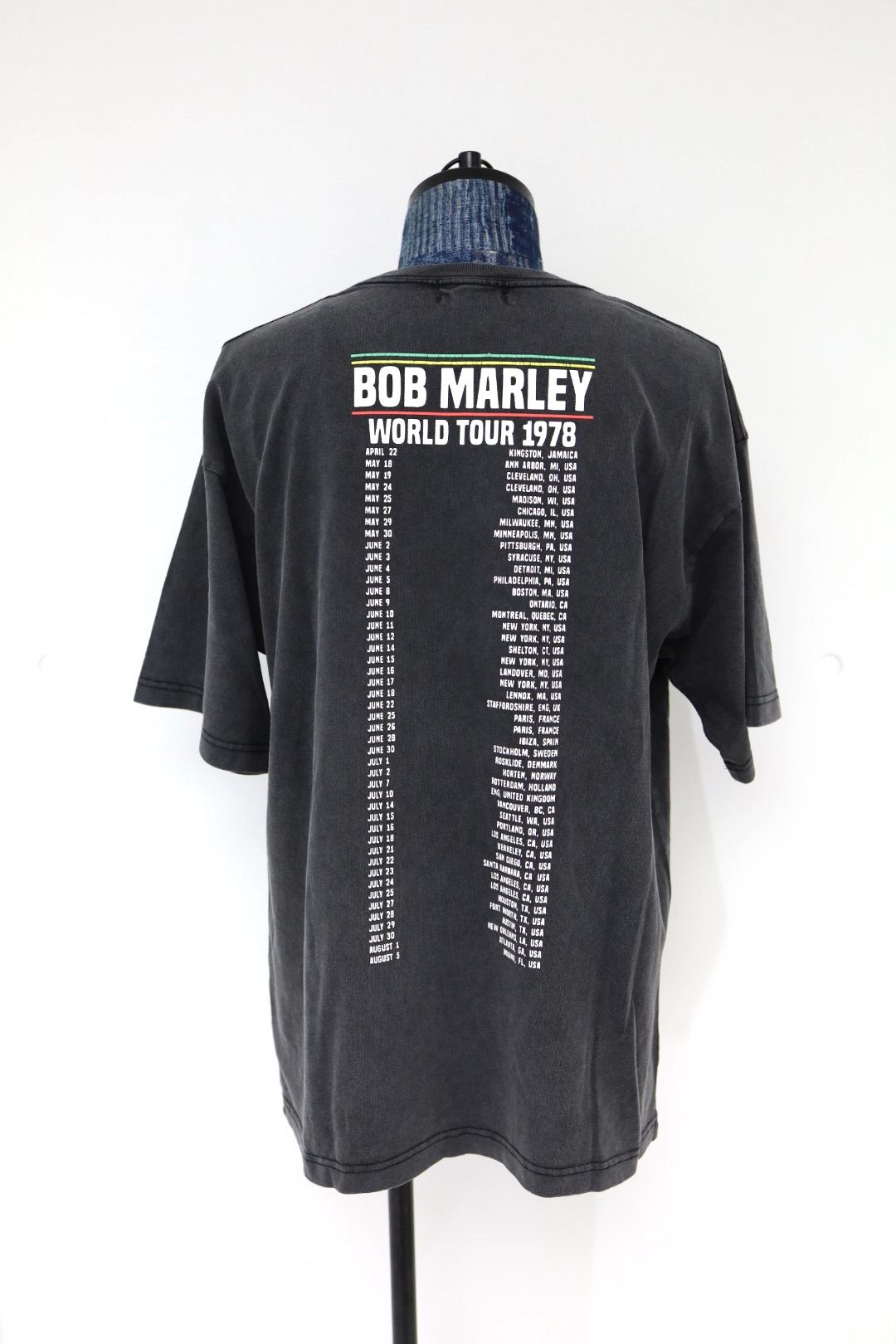 U/MUSIC ユーミュージック Bob Marley One Love 1978 SS Tee(UM-MK8-0000-011)★新作発売！