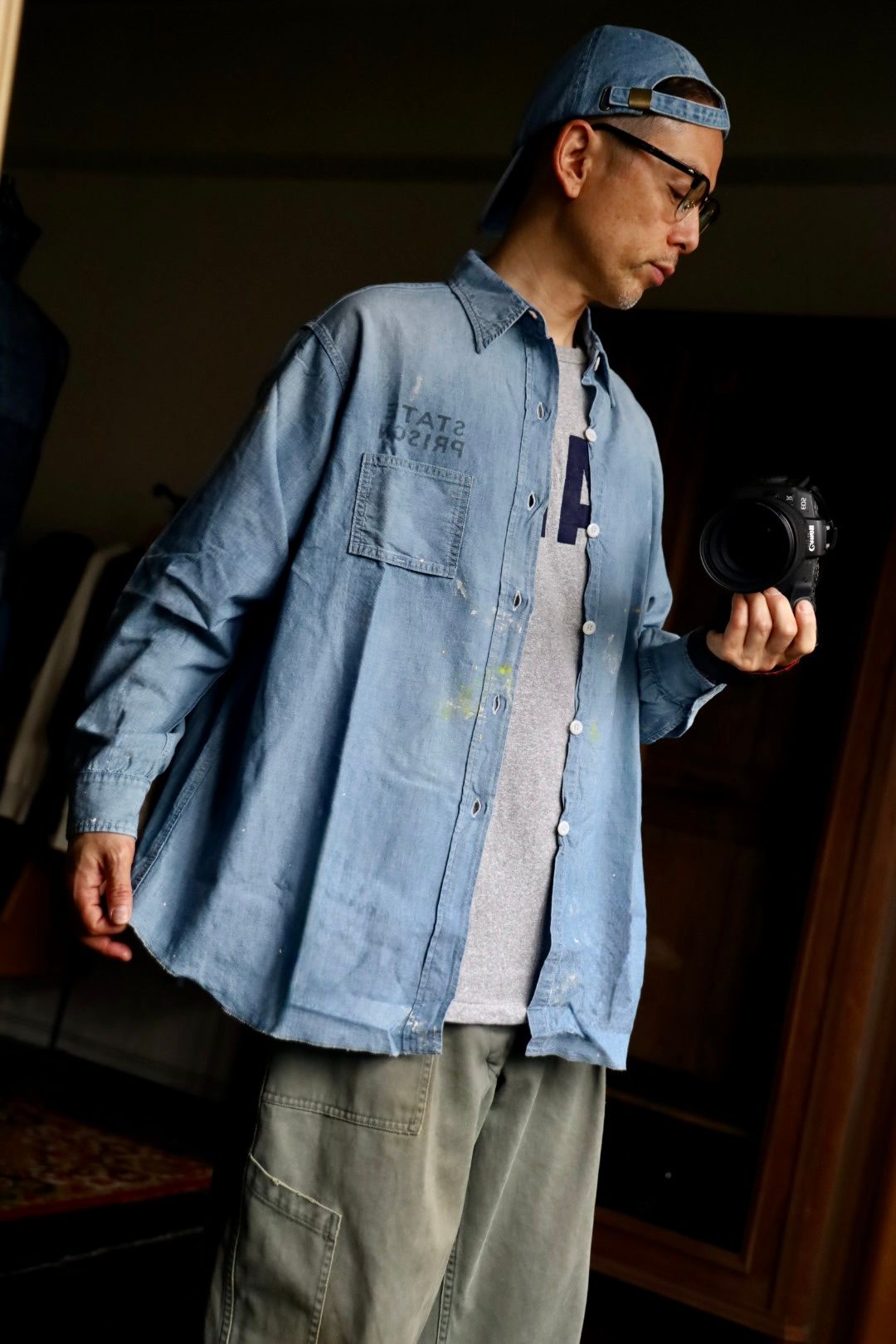 bowwow ダメージ加工シャツ REPAIR AGEING FLANNEL SHIRTS | BOW WOW(バウワウ) / トップス
