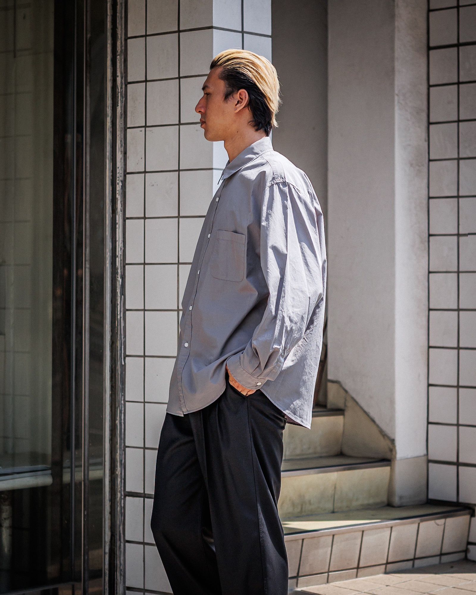 ANOTHER OFFICE BOLD GARMENT SHIRT スタイル