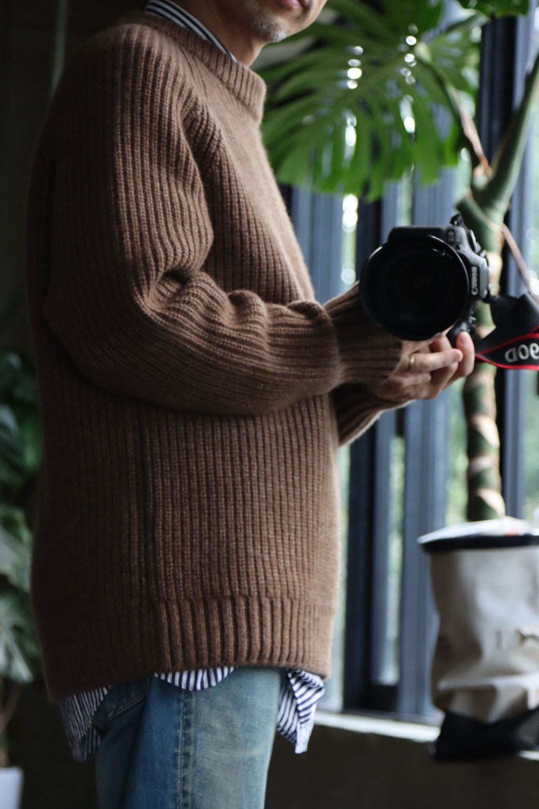 A.PRESSE Fisherman Pullover Sweater style.2021.10.6.