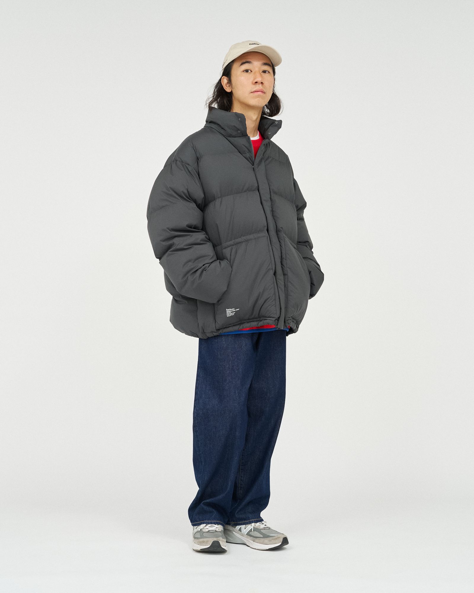 フレッシュサービス CORPORATE DOWN JACKET(FSC253-10185)CHARCOAL★10月18日(土)発売！