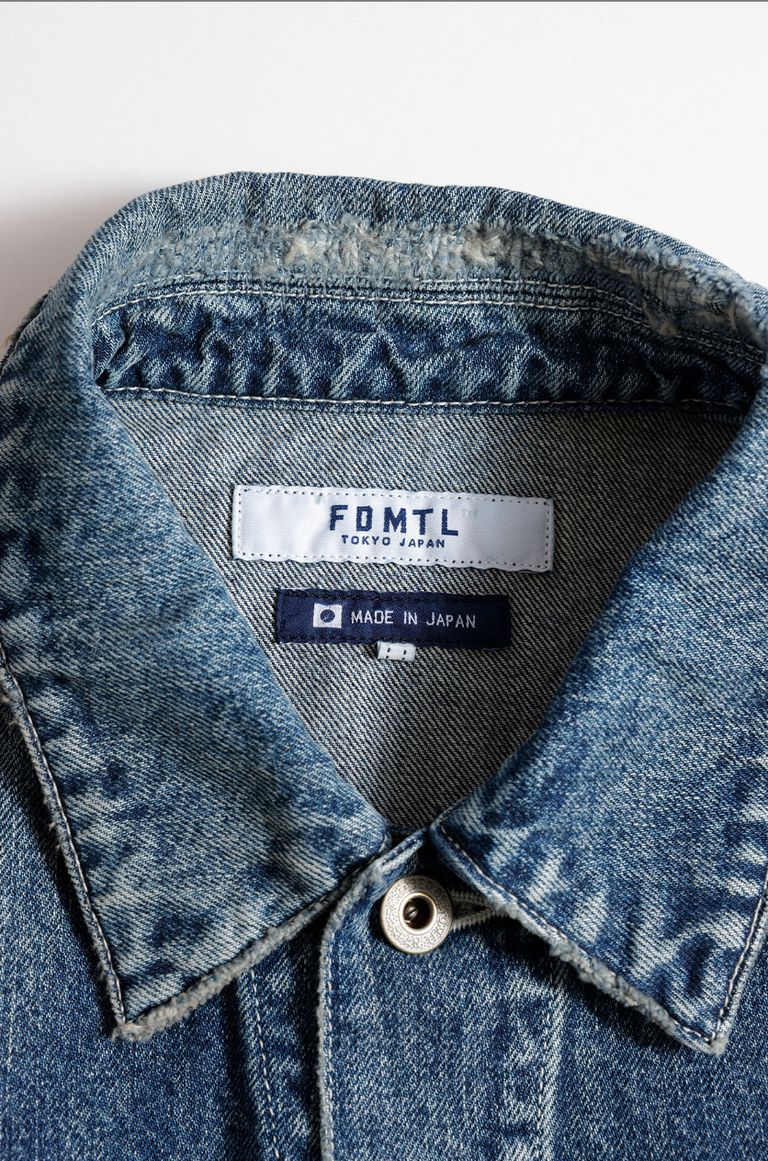 FDMTL - ファンダメンタル デニムジャケット DENIM JACKET 3YR FDMTL - ファンダメンタル デニムジャケット DENIM JACKET 3YR