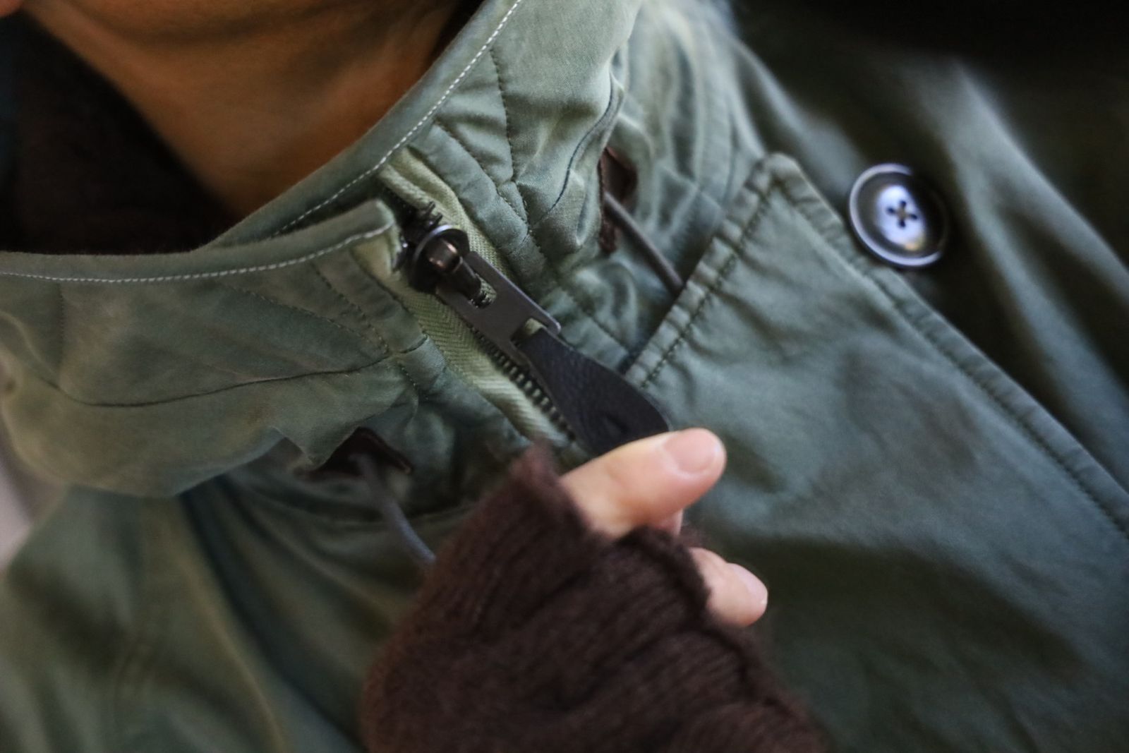 アプレッセ 2026 STYLE2 Vintage Silk Custom N-3B Flight Jacket(26AAP-01-35)SAGE☆10月3日(土)新作発売！
