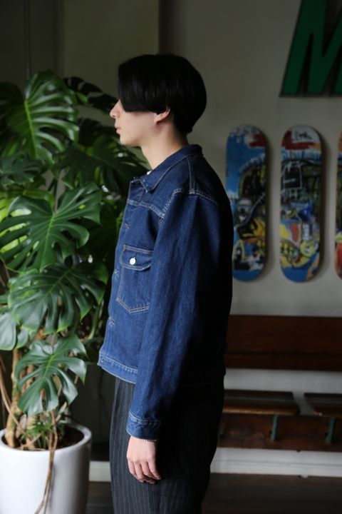 CIOTA 本藍スビンコットン13.5ozデニムGジャン(JKLM-101M-NIDBL-D) style.2021.8.22