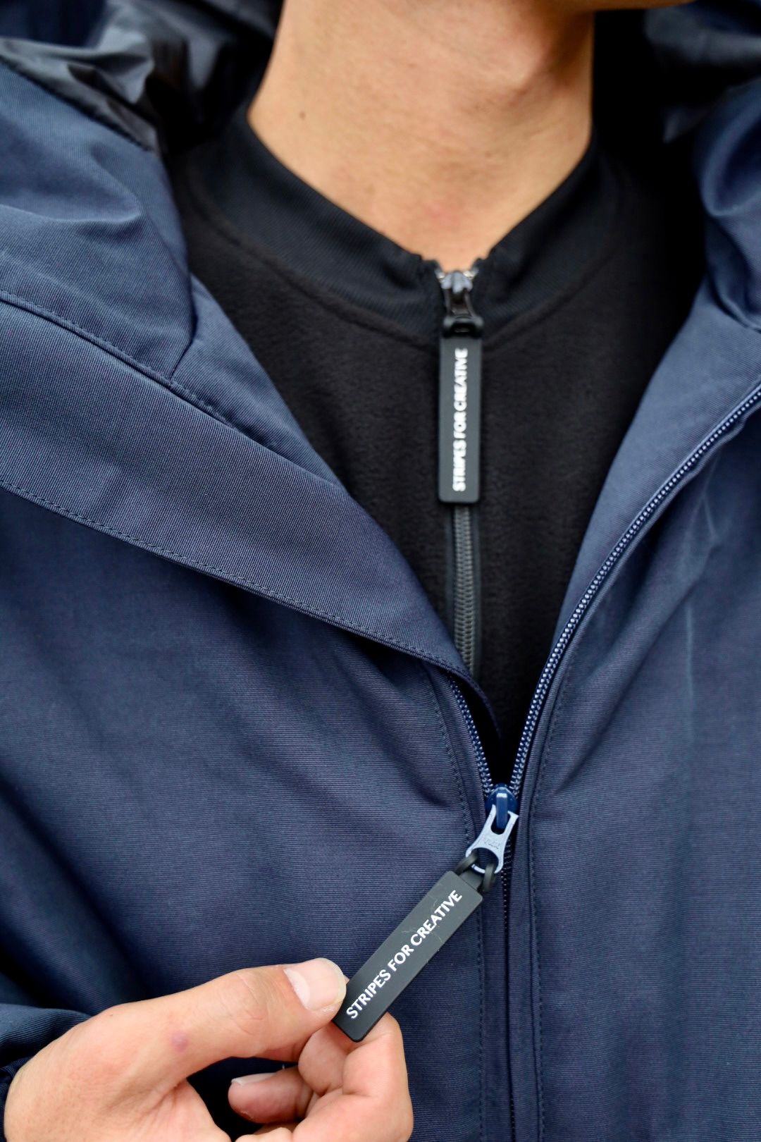 S.F.C 25FW エスエフシー VENTILATION PUFF JACKET(SFCFW25J02)Navy